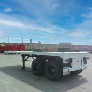 20FT 2 Axles Versatile and Reliable Flatbed Semi-Trailer for Efficient Cargo