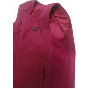 7.4V DC Rechargeable Heated Vest 3 Heating Zones Polyester Spandex Surface
