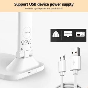Buy cheap 6500k 3200mah 7W Calendar LED Desk Lamp With Pen Stand from wholesalers