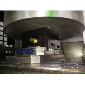 CNC Rotary Table Self Centering Vise 130mm Clamp Body Width Manual