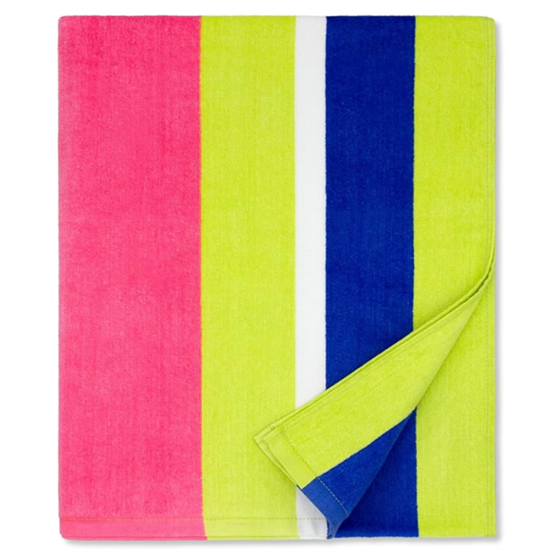 Buy cheap Fast-Absorbing Yarn-Dyed Beach Towel with Customizable Weight for Travel and Gym Use from wholesalers