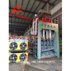 Buy cheap High Efficiency Hydraulic Scrap Gantry Shear 8000kN for Metal Recycling Shearing with PLC Automatic Control from wholesalers
