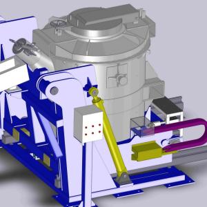 Buy cheap Insulated Molten Aluminum Transfer Ladles For Die Casting Machine from wholesalers