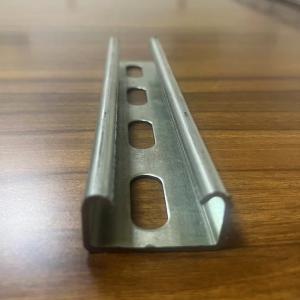 Buy cheap Commercial ASTM Steel Framing Galvanized Strut Channel C Section 100mm from wholesalers