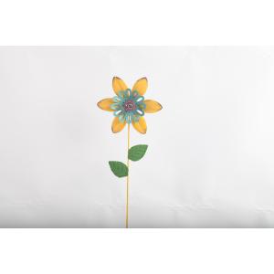 Buy cheap Highly Weather Resistant Flower Metal Garden Decorations Customizable from wholesalers