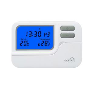 Riseem LCD Omron Relay 7 Day Programmable Room Thermostat with Keypad Lockout