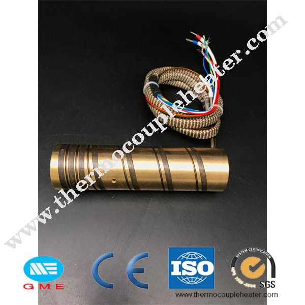 Buy cheap Hot Runner Brass Pipe Heater Nozzle Heater Pressed With Coil Heater And Thermocouple from wholesalers