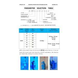 Buy cheap Marine manual proportional valve 35SFRE-OY32B-H3 from wholesalers