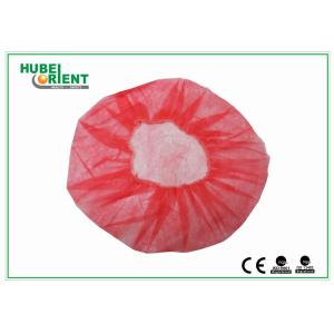 Buy cheap Waterproof Handmade PE Disposable Head Cap With Elastic Band from wholesalers
