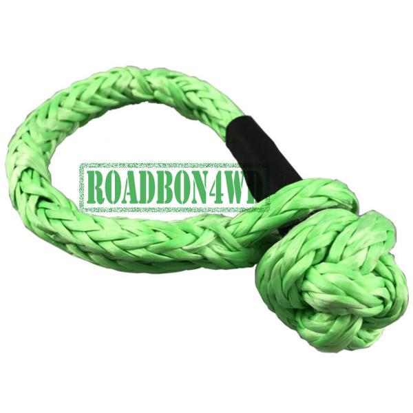 Quality 12 strand braided UHMWPE soft rope shackle, winch uhmwpe rope for sale