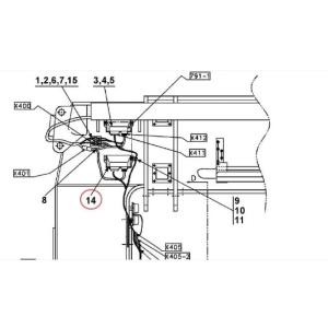 Buy cheap Automated Control Rectangle Spreader Controller Kalmar Reach Stacker Parts Weatherproof from wholesalers