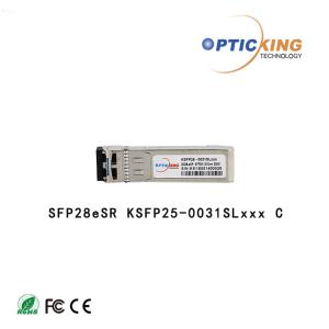 Buy cheap 850nm 25G SFP28 SR 100m 5G Optical Transceiver Module from wholesalers