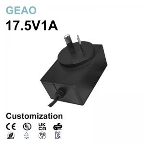 Buy cheap 17.5V 1A Wall Mounted Power Adapters For Massage Chair Meidical Trasound Cricut product