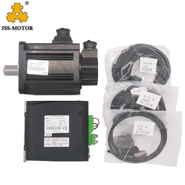 Quality 750 Watt Ac Servo Motors With Driver 3000rpm Textile Machine 80dnma2-0d75dkak for sale