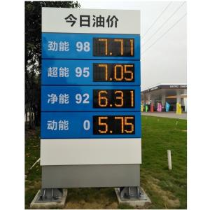 Buy cheap 5000CD/M2 Light 7 Segment Led Display Module IP65 Customized Digital Sign from wholesalers