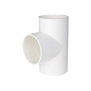 Buy cheap 3 Way PVC Drainage Pipe Fittings White Tee Elbow Plumbing from wholesalers