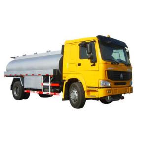 Steering Wheel Computer Refueling Vehicle / Refuel Truck For Gas