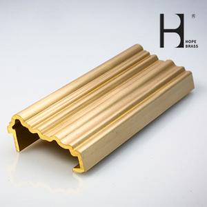 Buy cheap Architectural Brass Profiles C2680 Copper Extrusions Alloy Frame from wholesalers