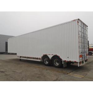 Buy cheap 30 50 80 Ton Cargo Carrier Semi Box Trailers Heavy Duty Grade Customization from wholesalers