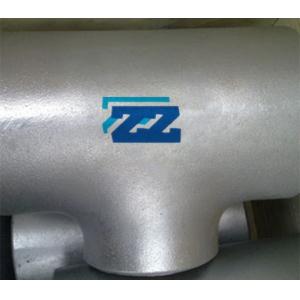 Buy cheap 6 X 8 " Galvanized Reducing Tee , Butt Weld Carbon Steel Pipe Fittings from wholesalers