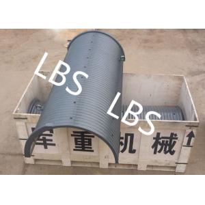 Galvanized Finish LBS Grooved Drums With Multiple Characteristics