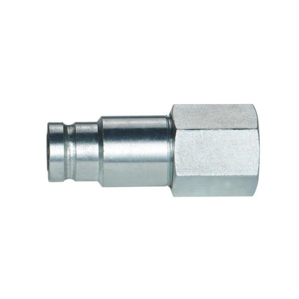Buy cheap Quick Release Faster Flat Face Couplers Plug Carbon Steel Locking Balls WP 345 Bar from wholesalers