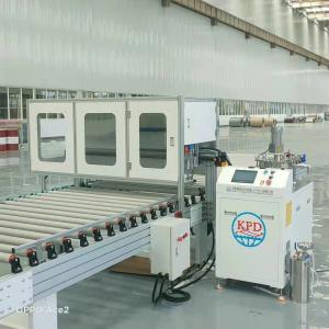 Buy cheap 2 part glue Pump Panel Gluing Machine with LED Lights from wholesalers