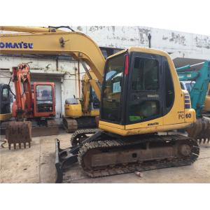 Buy cheap Used Komatsu PC60 Crawler Excavator 4D94 engine 6T weight with Original Paint from wholesalers