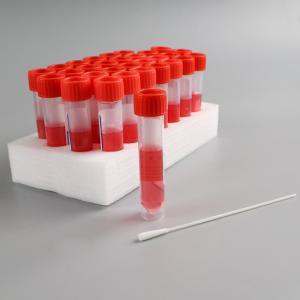 Virus Sample Collection Tube With Nasal Swabs For Rapid Diagnostic Test Sampling