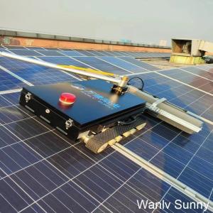 Buy cheap Advanced Solar Panel Cleaning Robot for Cold Water Cleaning Process and Remote Control from wholesalers