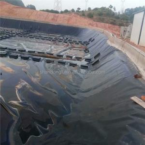 Project Solution Capability White HDPE Geomembrane 0.5mm 0.75mm 1mm for Fish