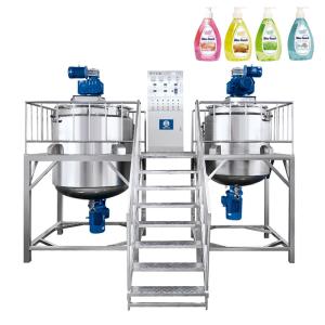 Buy cheap Liquid Soap Making Machine Price Homogenizer Mixer Blender Mixing Paste Products from wholesalers