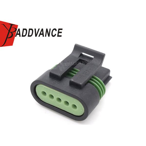 5 Hole 1 Row Weather Pack Connector Metri Pack 150.2 Sealed Receptacle Connector