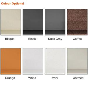 Buy cheap White Composite Quartz Undermount Kitchen Sink 635mm Length Without Faucet from wholesalers