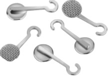 Bondable Sliding Hook Round Base Left and Right 10 pcs pk Orthodontic Bracket