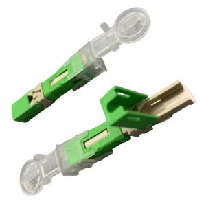 Buy cheap FTTH Connector Single-core APC UPC Fast Connector with 5 Time and Upc ge Return Loss dB from wholesalers