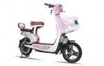 Buy cheap Pedal Assist Electric Bike Pink Beach Cruiser Motorized Bike For Two Passengers from wholesalers
