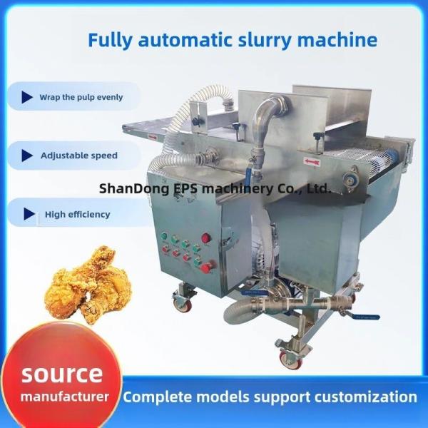 Customized Batter Coating Machine for Burgers and Nuggets Tempura Batter