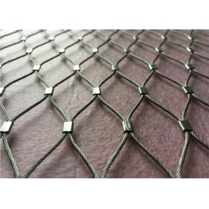 Buy cheap Diamond Flexible Architectural Cable Mesh Animal Enclosures Good Performance from wholesalers