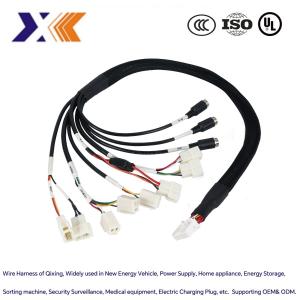 Backshell Customized Voltage Industrial Wire Harness for Engineering Contrilling