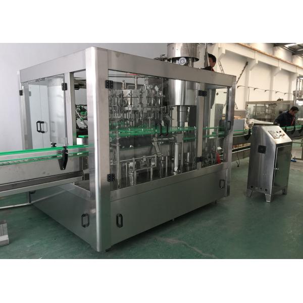 Quality CO2 Carbonated Sparking Water Bottle Filling Equipment , Juice Filling Machine for sale