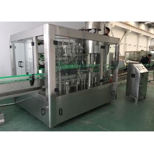 Buy cheap CO2 Carbonated Sparking Water Bottle Filling Equipment , Juice Filling Machine from wholesalers