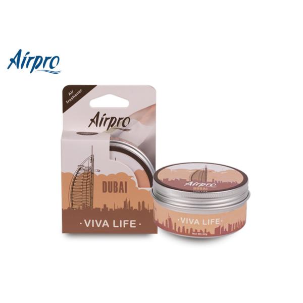 Buy cheap Brown Long Lasting Musk In Car Fragrance Strong Air Freshener Wooden Can from wholesalers