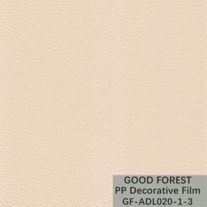 Buy cheap Recyclable Clear Polypropylene Film Decorative Lichi Dermatoglyph from wholesalers
