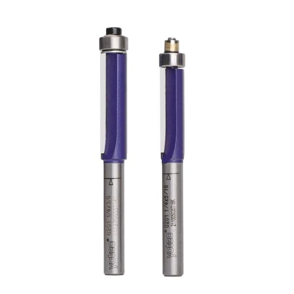 Quality Portable Straight Bearing Router Bits Sturdy Industrial Grade for sale