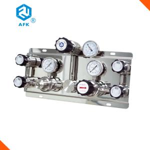 Buy cheap 316 / Nickel Plated Brass Oxygen Control Panel , WL300 Argon Gas Manifold from wholesalers