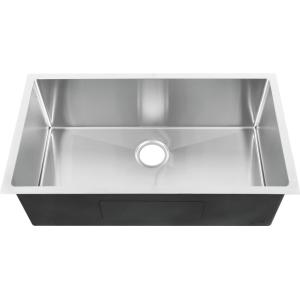 Buy cheap 32''X18''X10'' Undermount Stainless Steel Kitchen Sink With Dampening Pads from wholesalers