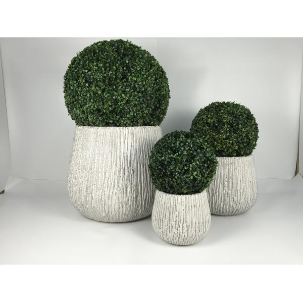 Buy cheap Frost Resistant Fiber Clay Planter Waterproof And Fireproof from wholesalers