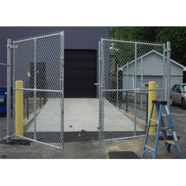 Quality Home garden hot dipped galvanized chain link fence , pvc coated chain link fence for sale