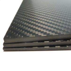 Buy cheap Strengthened Material Carbon Fiber Sheets Solid Twill 2 X 2 from wholesalers